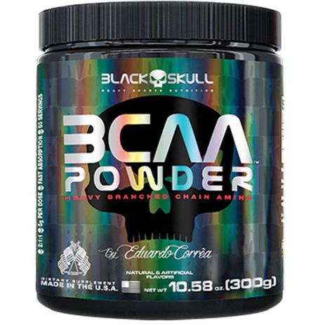 Bcaa Powder 300 g - Black Skull Menor preço em Bcaa Powder 300 g - Black Skull