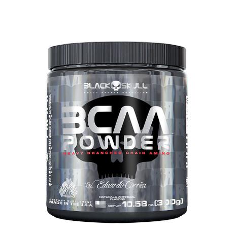 Bcaa powder black skull 300g - limonadas de amora Menor preço em Bcaa powder black skull 300g - limonadas de amora