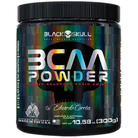 BCAA Powder Black Skull Importado 300 g Menor preço em BCAA Powder Black Skull Importado 300 g