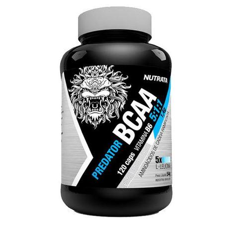 Menor preço em BCAA Predator 5:1:1 - 120 Cáps - Nutrata