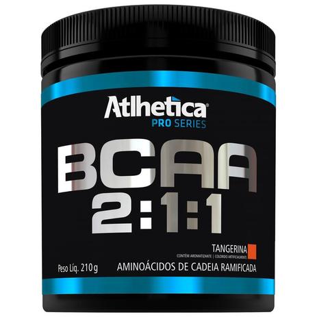 BCAA Pro Series 2:1:1 Tangerina 210g - Atlhetica Nutrition Menor preço em BCAA Pro Series 2:1:1 Tangerina 210g - Atlhetica Nutrition