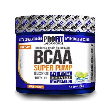 BCAA Super Pump 150gr - ProFit Menor preço em BCAA Super Pump 150gr - ProFit