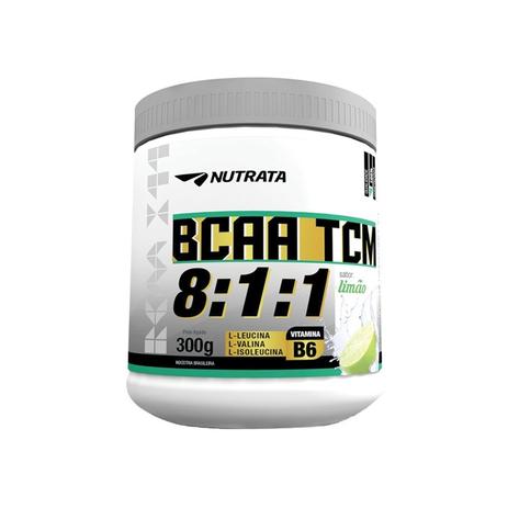 BCAA TCM 8:1:1 NUTRATA 300g - LIMÃO Menor preço em BCAA TCM 8:1:1 NUTRATA 300g - LIMÃO