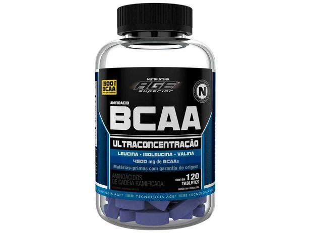 BCAA Ultraconcentração 120 Tabletes - Nutrilatina