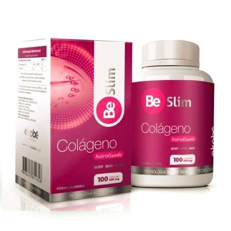 Be Slim Colágeno 500mg 100 Cápsulas - Ekobé Menor preço em Be Slim Colágeno 500mg 100 Cápsulas - Ekobé