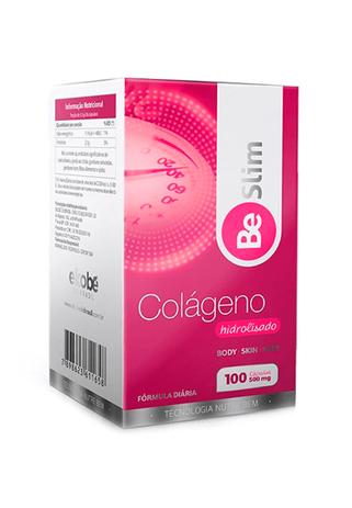 Be Slim Colágeno Hidrolisado - 100 Cápsulas de 500mg - Ekobé Menor preço em Be Slim Colágeno Hidrolisado - 100 Cápsulas de 500mg - Ekobé