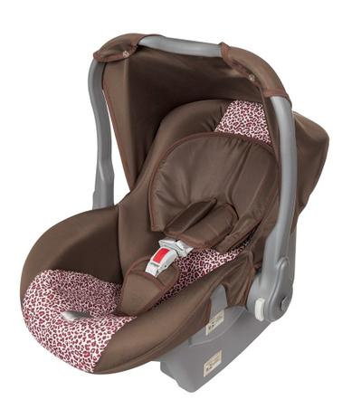 Bebê Conforto Nino Cadeirinha para Carro até 13kg Rosa Onça Tutti Baby Menor preço em Bebê Conforto Nino Cadeirinha para Carro até 13kg Rosa Onça Tutti Baby