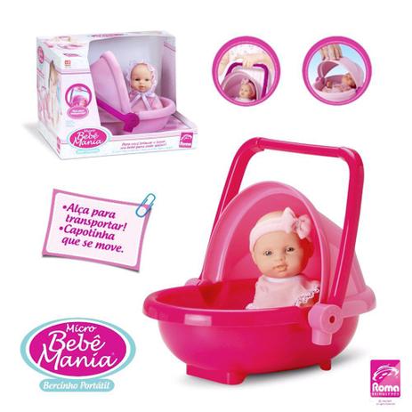 Bebe Micro Mania Com Bercinho Portatil Roma Jensen Bonecas Magazine Luiza Bebe Micro Mania Com Bercinho Portatil Roma Jensen Bonecas Magazine Luiza