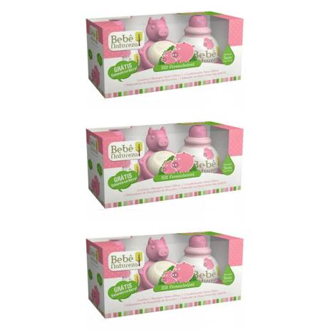 Bebê Natureza Porquinha Kit C/4 Produtos (Kit C/03) Menor preço em Bebê Natureza Porquinha Kit C/4 Produtos (Kit C/03)