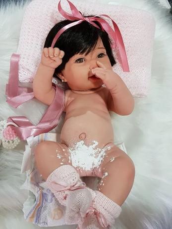 Bebe Reborn A Toda Em Silicone Kelly Lemos Bebes Reborn Bonecas Magazine Luiza