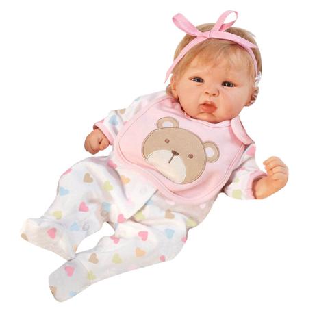 Bebe Reborn Paradise Galleries Happy Teddy Menor preço em Bebe Reborn Paradise Galleries Happy Teddy