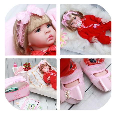 Bebe Reborn Realista Toda De Silicone Pode Banho Bolsa Enxoval Kit Completo Sid Nyl Bonecas Magazine Luiza