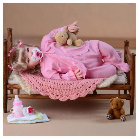 Bebe Tipo Reborn Loira Menina Barata Linda 16 Ítens - Sonho de Criança Menor preço em Bebe Tipo Reborn Loira Menina Barata Linda 16 Ítens - Sonho de Criança