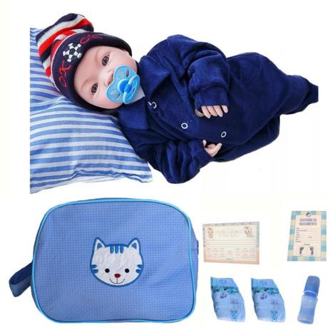 Boneca tipo reborn menino Clearance