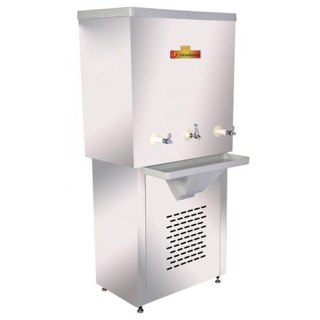Bebedouro de Água Gelada Industrial 150 Litros de Recipiente Refrigerado Venâncio Menor preço em Bebedouro de Água Gelada Industrial 150 Litros de Recipiente Refrigerado Venâncio
