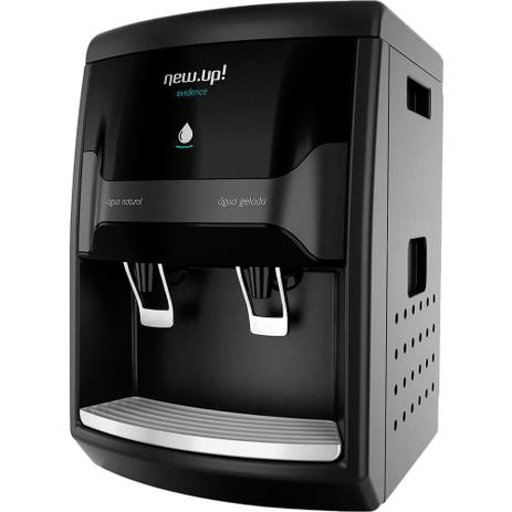 Bebedouro de Água refrigerado por compressor New Up Evidence Preto 220V Menor preço em Bebedouro de Água refrigerado por compressor New Up Evidence Preto 220V