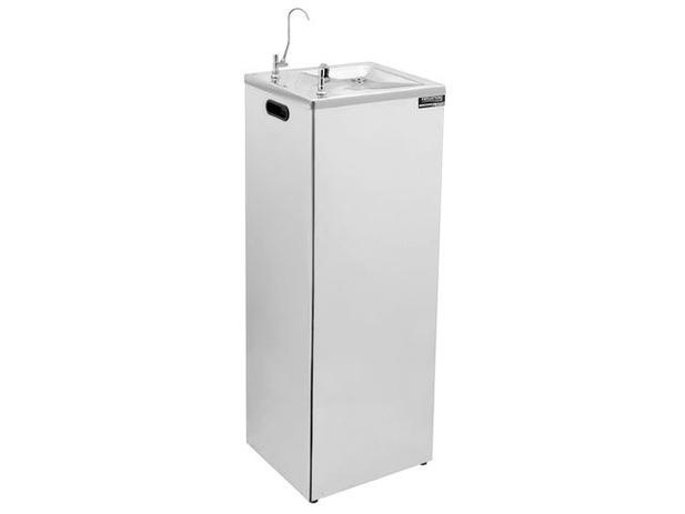 Bebedouro de Coluna Refrigerado Inox Newup - Maxpress