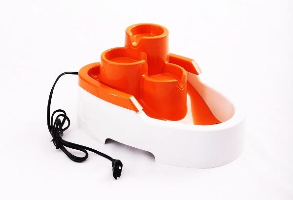 Bebedouro Fonte Automático Para Cães e Gatos Durapets Bivolt 2,5 litros Cor Laranja Menor preço em Bebedouro Fonte Automático Para Cães e Gatos Durapets Bivolt 2,5 litros Cor Laranja