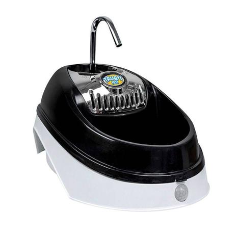 Bebedouro Fonte Elétrica para Cães e Gatos com Sensor de Presença Truqys Pet Volcano Preto Menor preço em Bebedouro Fonte Elétrica para Cães e Gatos com Sensor de Presença Truqys Pet Volcano Preto