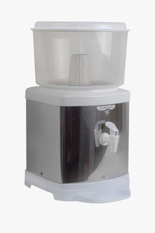 Bebedouro Para Água Filtro Para Água Inox Com Base De Barro - Branco Acquamar Menor preço em Bebedouro Para Água Filtro Para Água Inox Com Base De Barro - Branco Acquamar