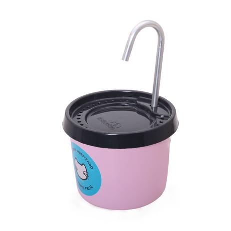 Bebedouro Para Gatos Tipo Fonte Bivolt - Rosa - Ronroneria Menor preço em Bebedouro Para Gatos Tipo Fonte Bivolt - Rosa - Ronroneria