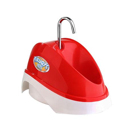 Bebedouro Truqys Pet 2 Litros Fonte Automática 220V Vermelho Menor preço em Bebedouro Truqys Pet 2 Litros Fonte Automática 220V Vermelho