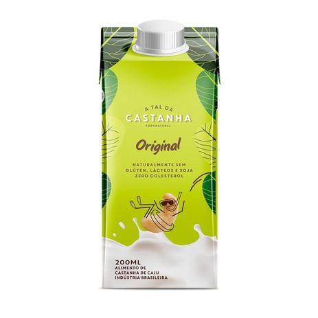 Bebida Vegetal de Castanha de Caju Original 200ml - A tal da castanha é boa?