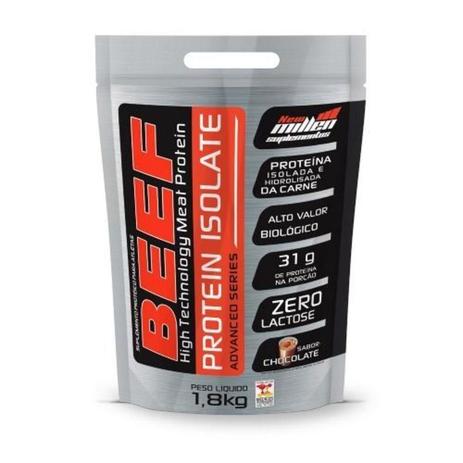 Beef Protein Isolate 1800G Chocolate Refil - New millen Menor preço em Beef Protein Isolate 1800G Chocolate Refil - New millen