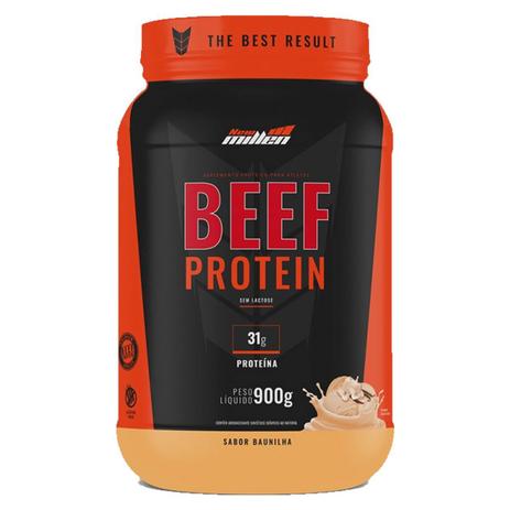 Beef protein isolate 900 g - new millen (baunilha) Menor preço em Beef protein isolate 900 g - new millen (baunilha)
