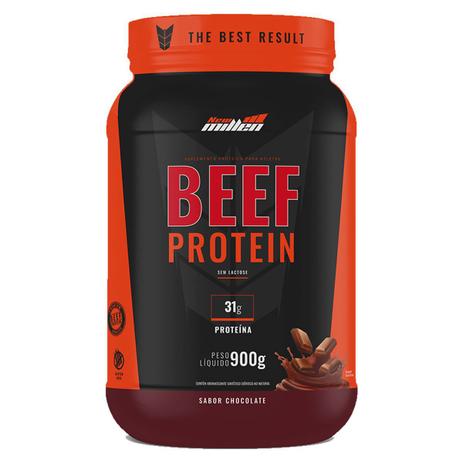 Beef protein isolate 900 g - new millen (chocolate) Menor preço em Beef protein isolate 900 g - new millen (chocolate)