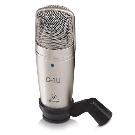 Behringer C1U Microfone Condensador com USB Menor preço em Behringer C1U Microfone Condensador com USB