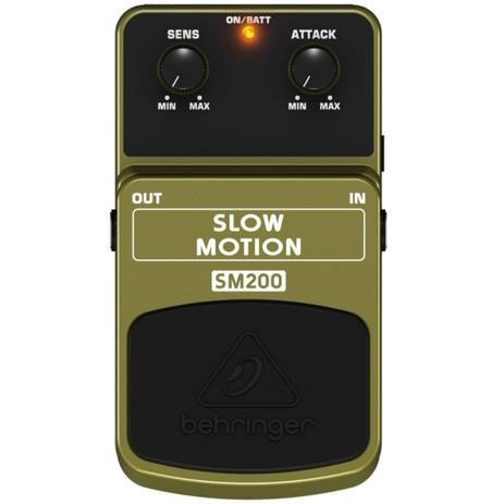 Behringer - Pedal de Efeito Slow Motion SM200 Menor preço em Behringer - Pedal de Efeito Slow Motion SM200
