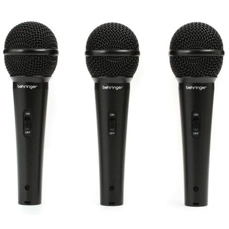 Behringer XM1800S Kit de Microfones Dinâmicos Menor preço em Behringer XM1800S Kit de Microfones Dinâmicos