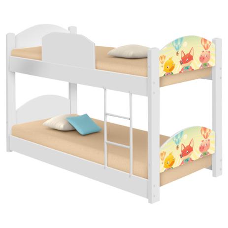 Beliche Infantil Fazendinha Animais - Casah Menor preço em Beliche Infantil Fazendinha Animais - Casah