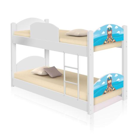 Beliche Infantil Marinheiro - Casah Menor preço em Beliche Infantil Marinheiro - Casah