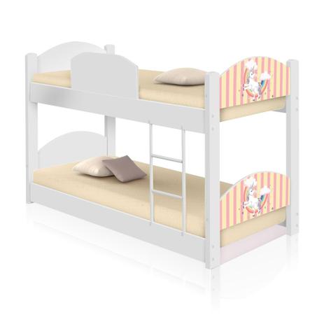 Beliche Infantil Unicórnio Meigo - Casah Menor preço em Beliche Infantil Unicórnio Meigo - Casah
