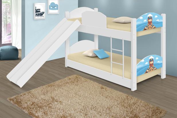 Menor preço em Beliche Mini Cama Marinheiro com Escorregador - Casah