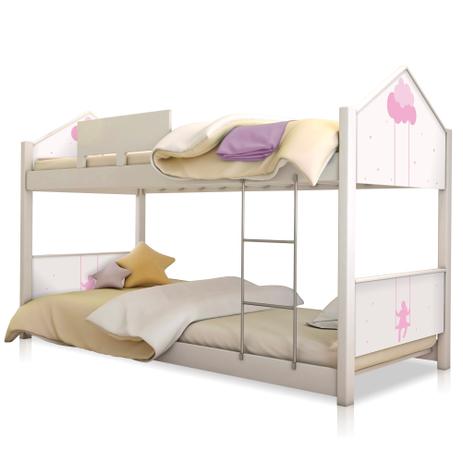Beliche Montessoriana Casa Balanço Rosa - Casah Menor preço em Beliche Montessoriana Casa Balanço Rosa - Casah