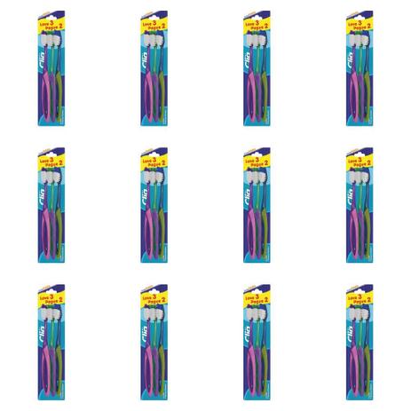 Belliz 2564 Escova Dental Combo Adulto C/3 (Kit C/12) Menor preço em Belliz 2564 Escova Dental Combo Adulto C/3 (Kit C/12)