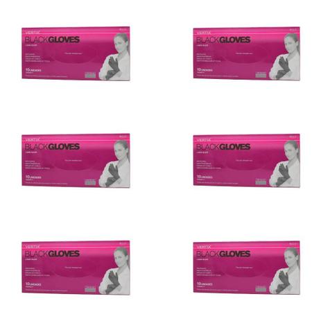 Belliz Black Luvas P C/10 (Kit C/06) Menor preço em Belliz Black Luvas P C/10 (Kit C/06)