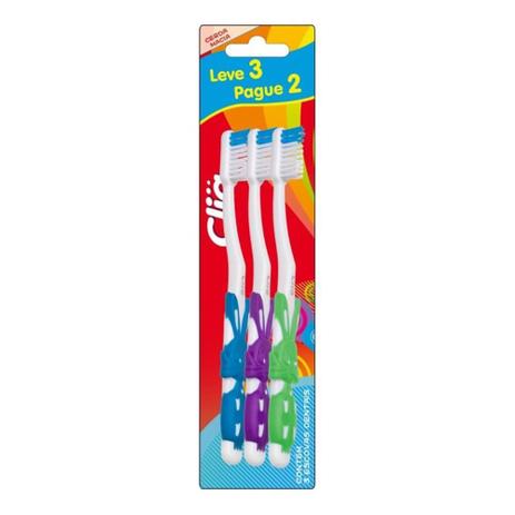 Belliz Escova Dental Infantil C/3 Menor preço em Belliz Escova Dental Infantil C/3