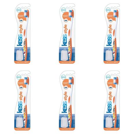 Belliz Style Escova Dental Macia (Kit C/06) Menor preço em Belliz Style Escova Dental Macia (Kit C/06)