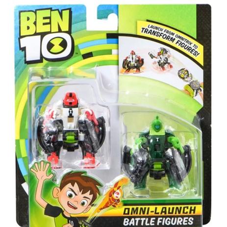Ben 10 - Pack com 2 Figuras Para Omnitrix Lançador - CIPO SELVAGEM/4 BRAÇOS - Sunny Menor preço em Ben 10 - Pack com 2 Figuras Para Omnitrix Lançador - CIPO SELVAGEM/4 BRAÇOS - Sunny