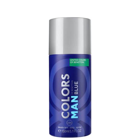 Benetton Colors Man Blue - Desodorante Spray Masculino 150ml Menor preço em Benetton Colors Man Blue - Desodorante Spray Masculino 150ml
