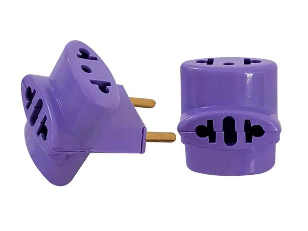 Benjamin Adaptador Tomada T 10A / 20A 2 Pinos - Nacional Menor preço em Benjamin Adaptador Tomada T 10A / 20A 2 Pinos - Nacional