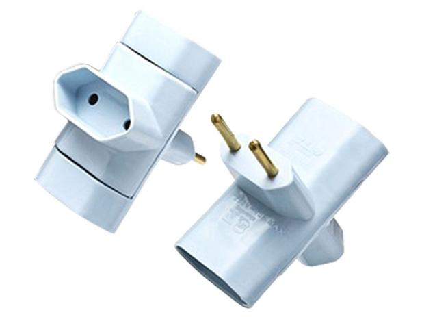 Benjamin T Adaptador de Tomada 3 Saídas 2P 10A 250V Com Inmetro - Flp Menor preço em Benjamin T Adaptador de Tomada 3 Saídas 2P 10A 250V Com Inmetro - Flp