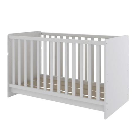 Berço 3 Em 1 Rodial Multiuso Branco Brilhante Menor preço em Berço 3 Em 1 Rodial Multiuso Branco Brilhante
