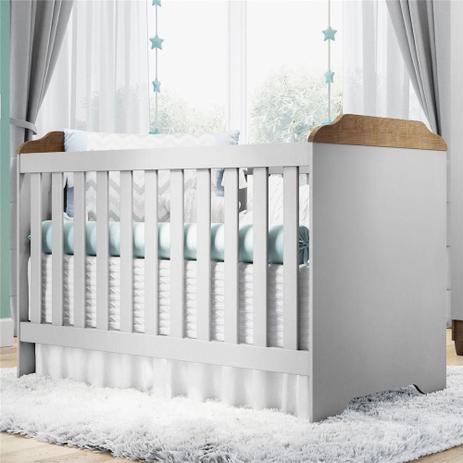 Berço Americano Branco Dom | Grão de Gente