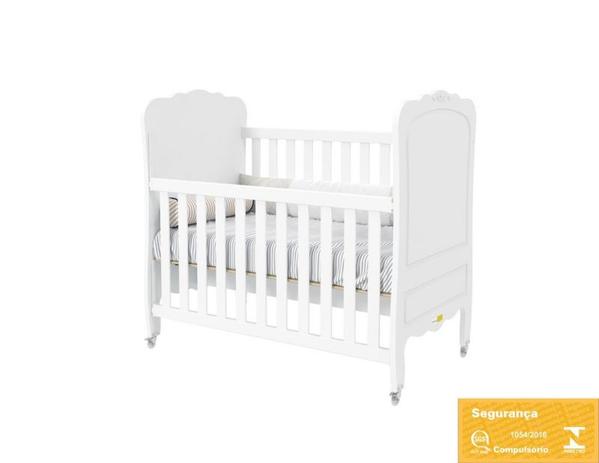 Berço Americano Provence branco acetinado - Matic Menor preço em Berço Americano Provence branco acetinado - Matic