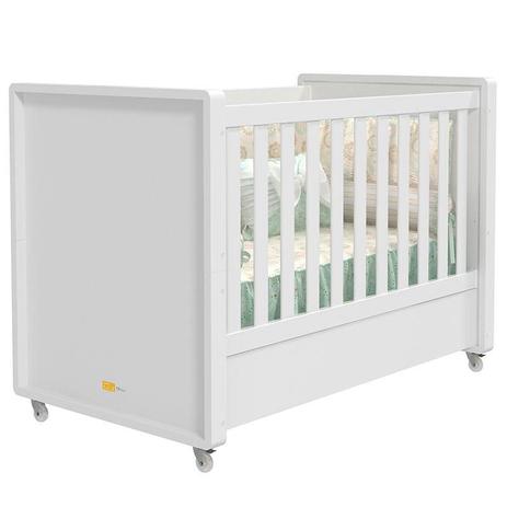 Berço Americano Tutto New Branco Acetinado - Matic - Matic moveis Menor preço em Berço Americano Tutto New Branco Acetinado - Matic - Matic moveis